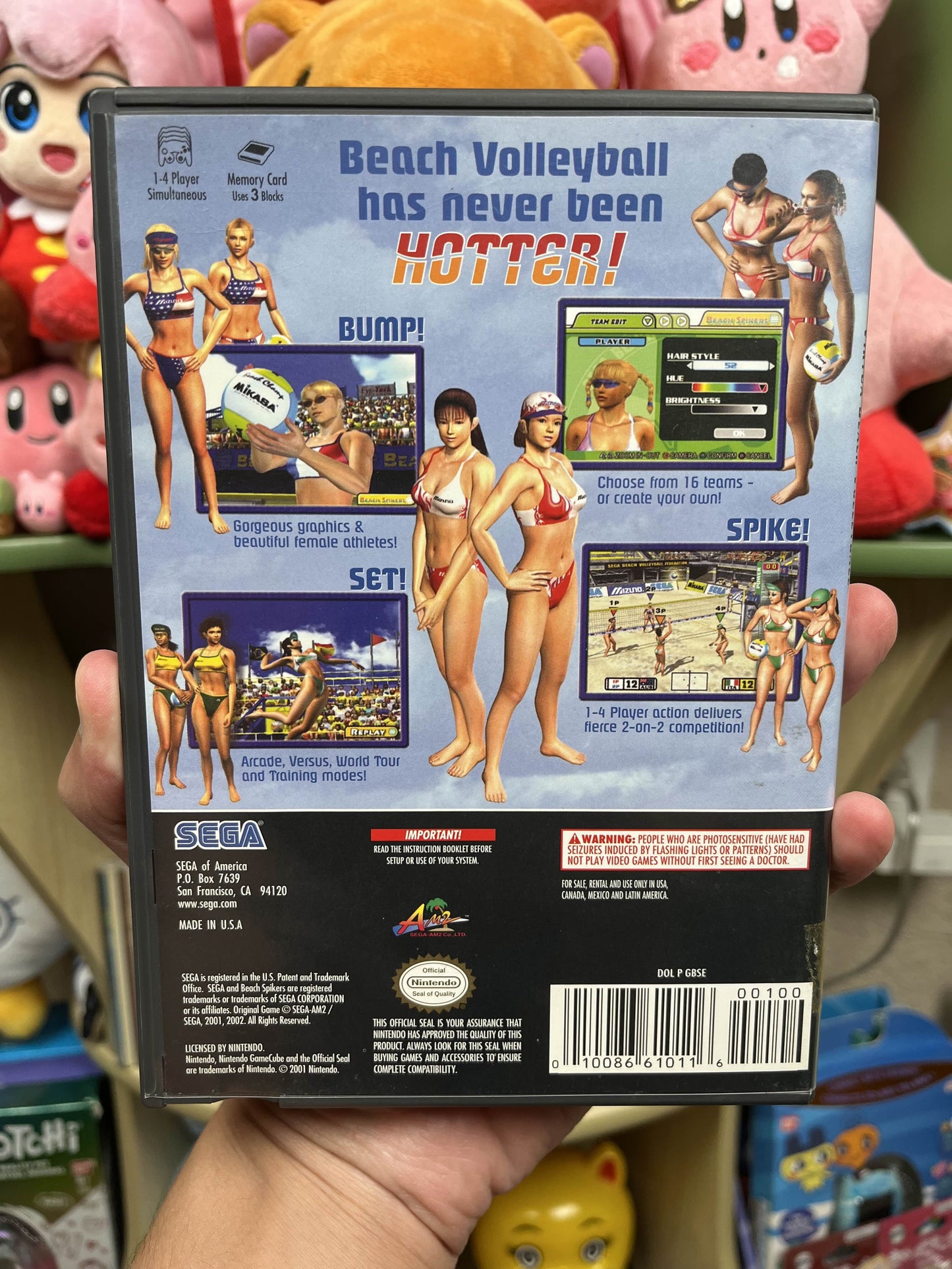 Beach Spikers GameCube CIB Clean