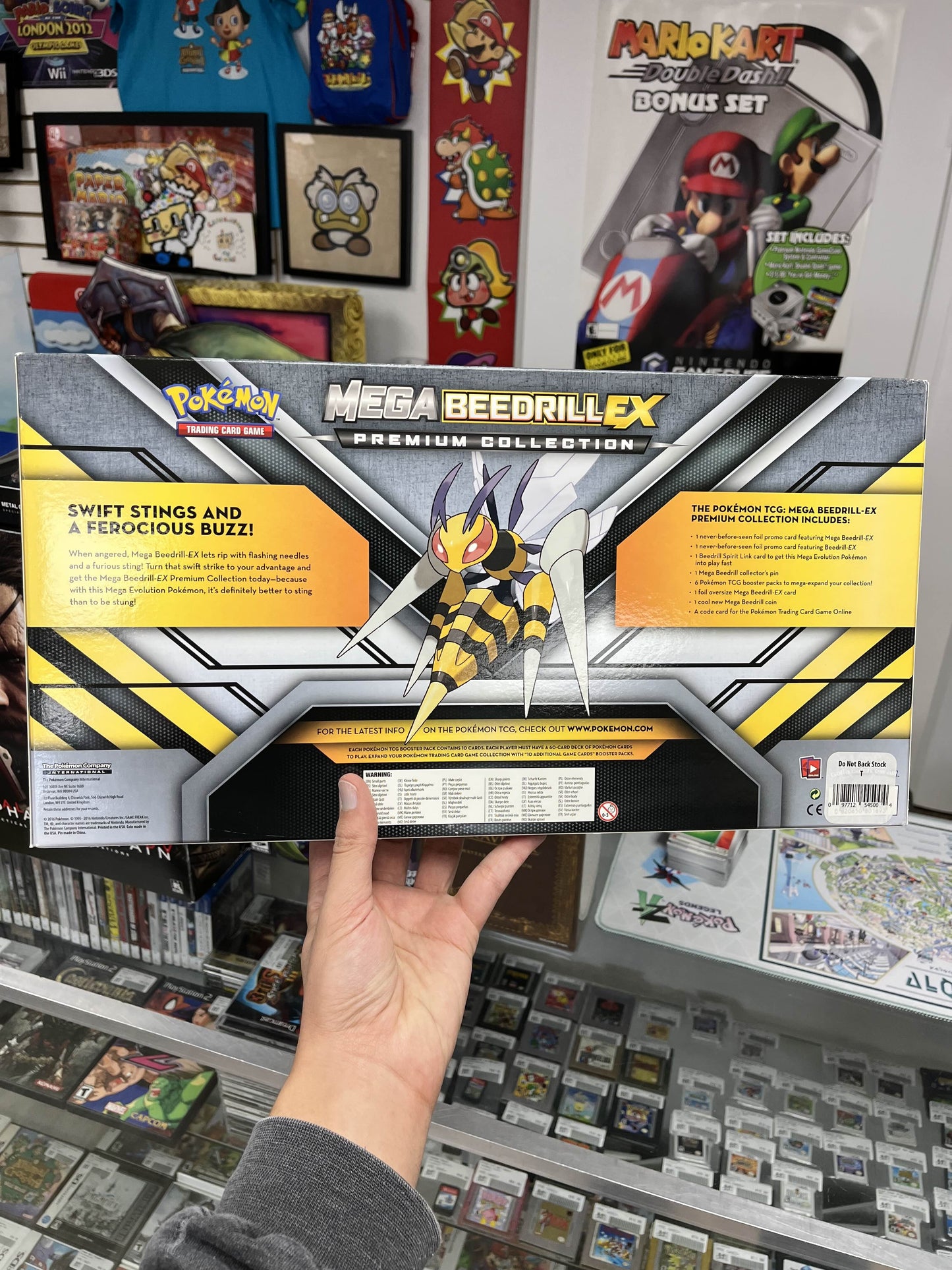2016 Pokemon Mega Beedrill ex Premium Collection Box (RARE)