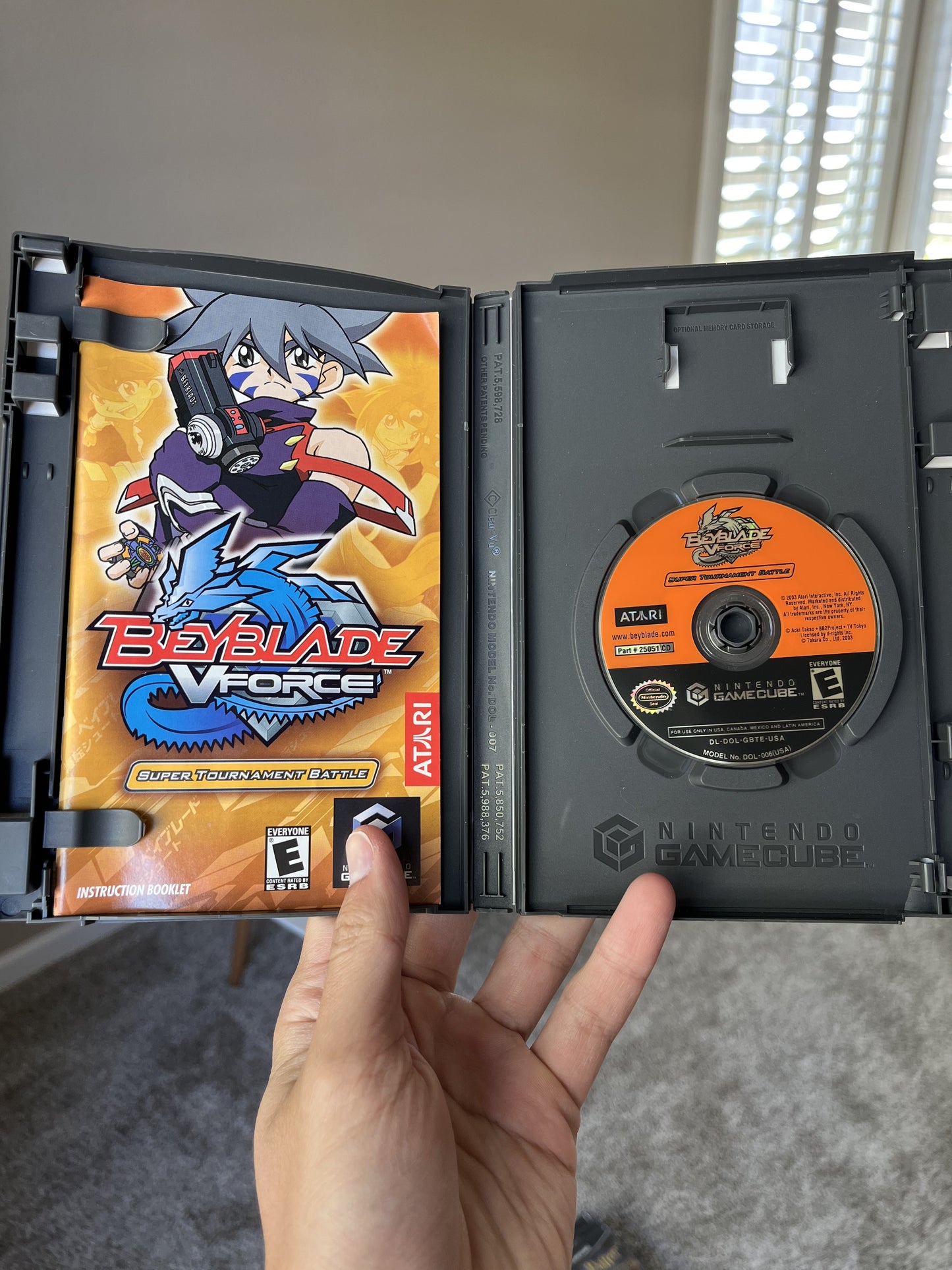 Beyblade V-Force GameCube CIB Clean