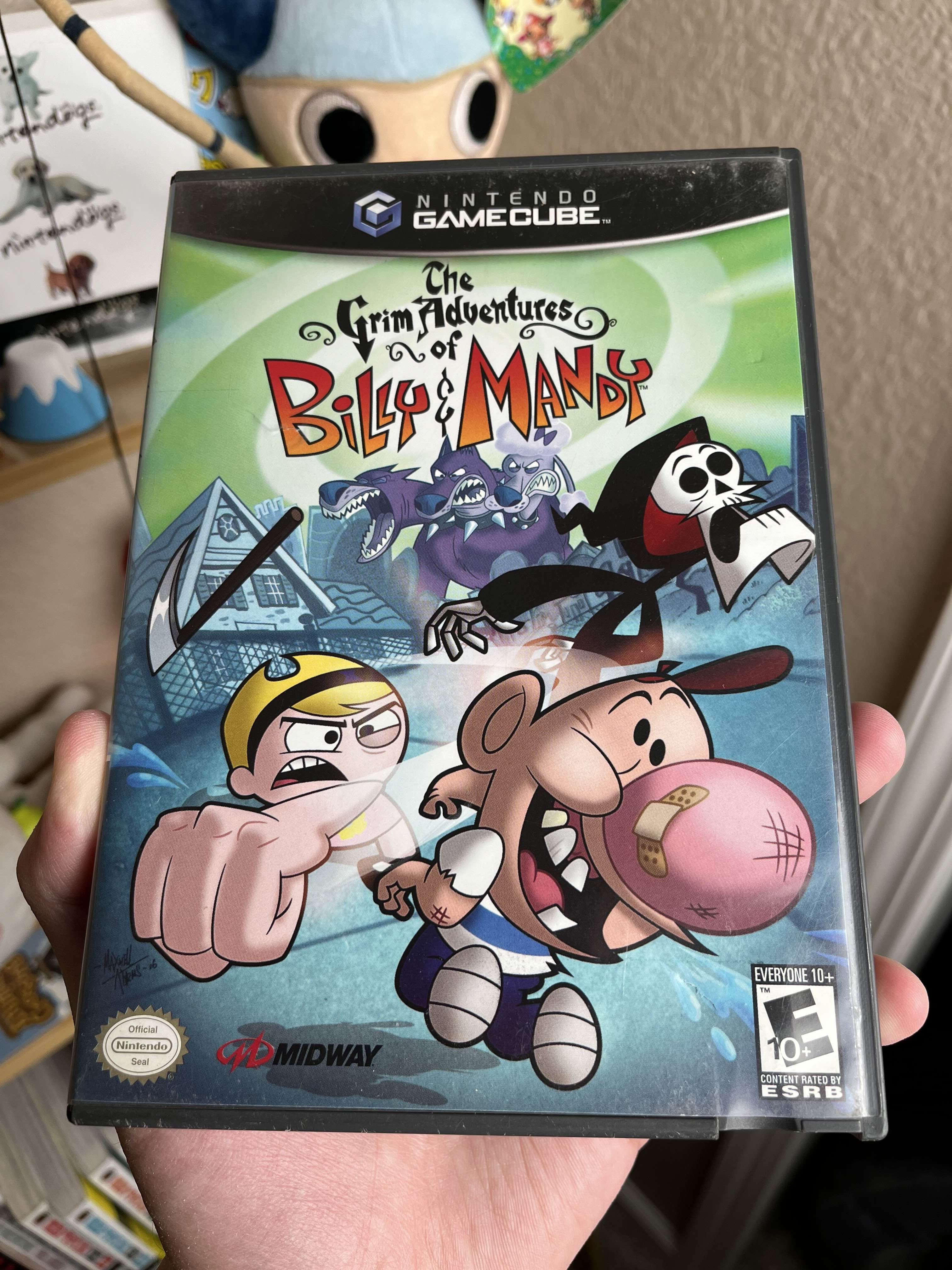 Grim Adventures of Billy & Mandy popular (Nintendo GameCube) Complete CIB TESTED