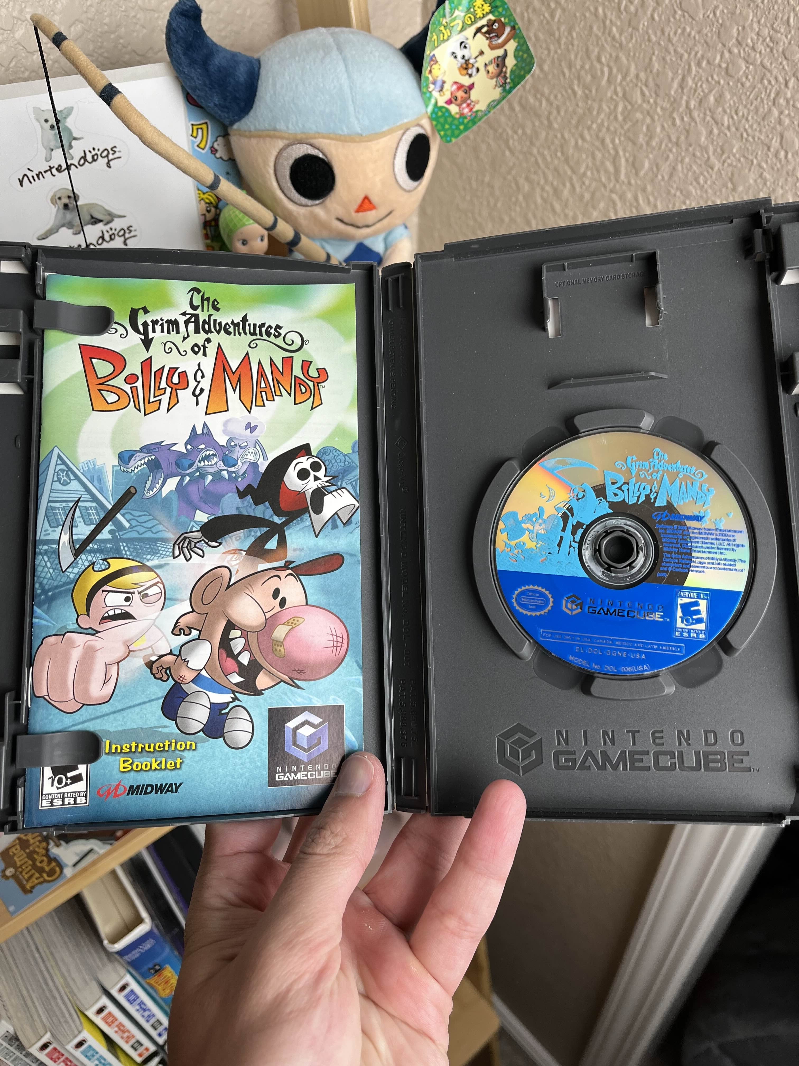 Grim Adventures of Billy & Mandy popular (Nintendo GameCube) Complete CIB TESTED