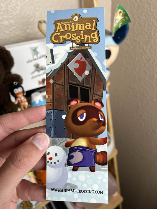 Animal Crossing GameCube Promo Bookmark RARE