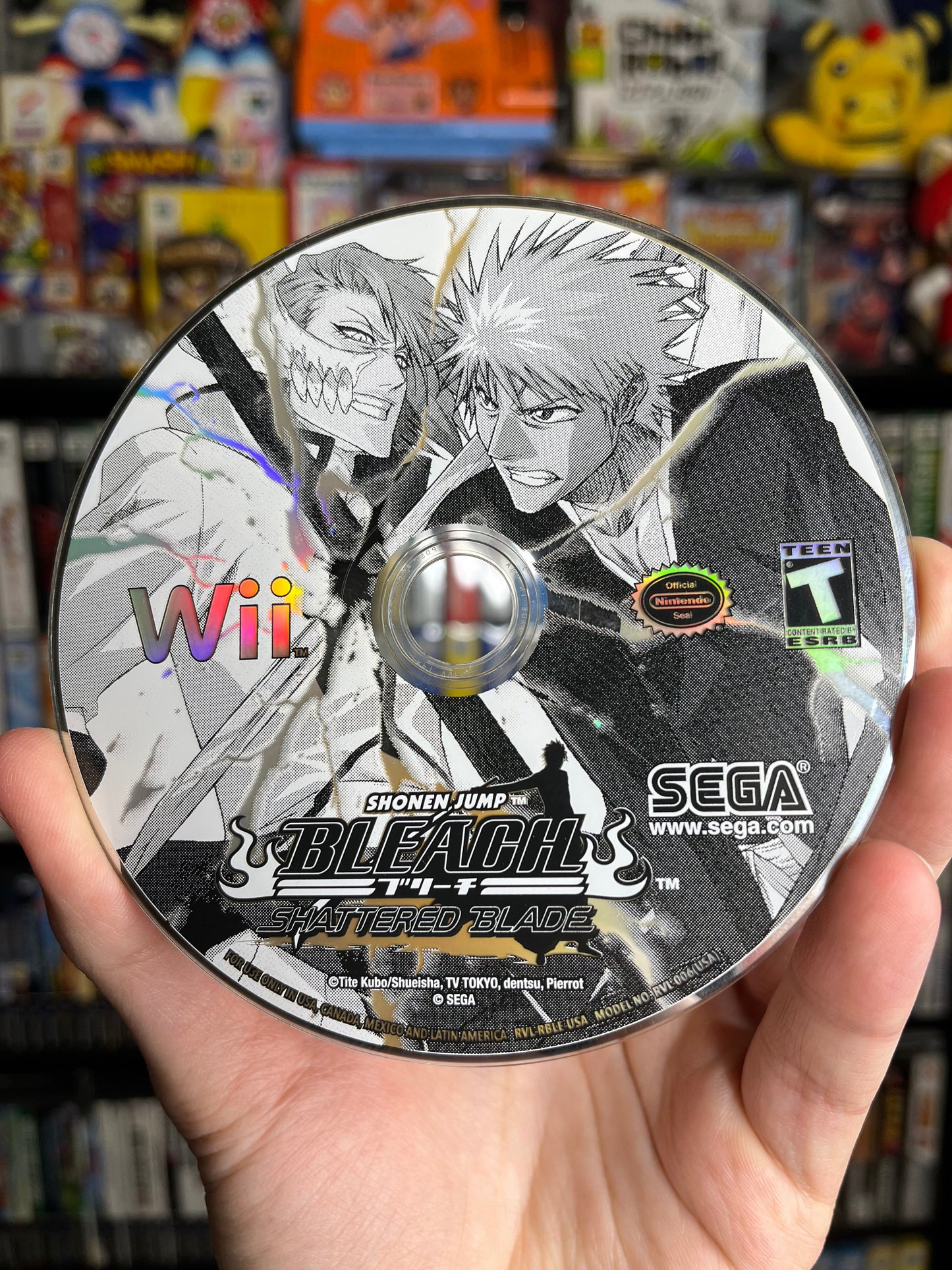 Bleach Shattered Blade Nintendo Wii Disc Only