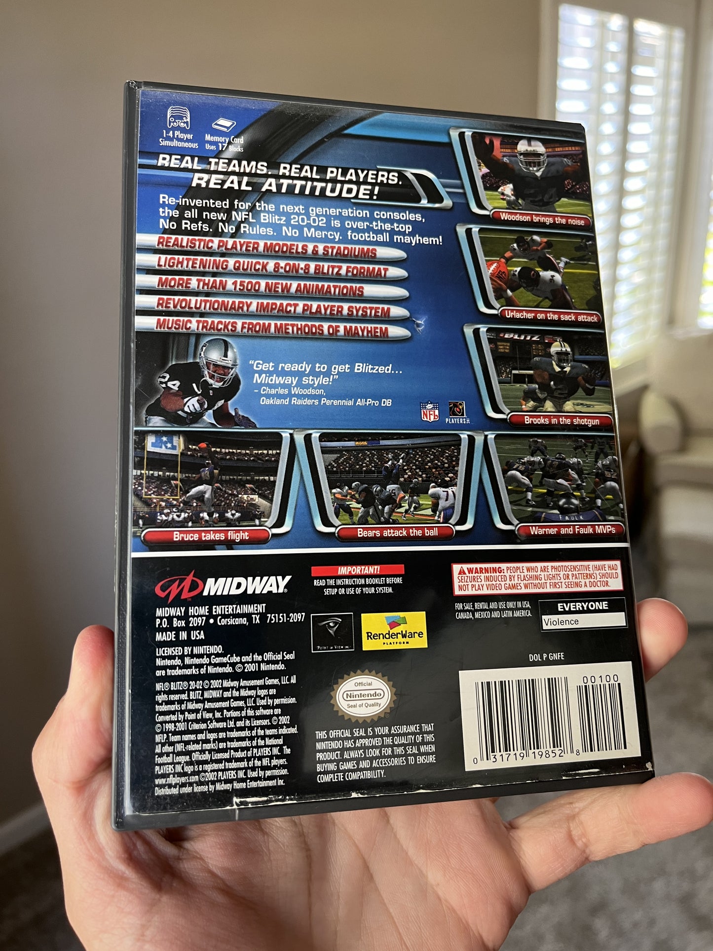 NFL Blitz 2002 GameCube CIB