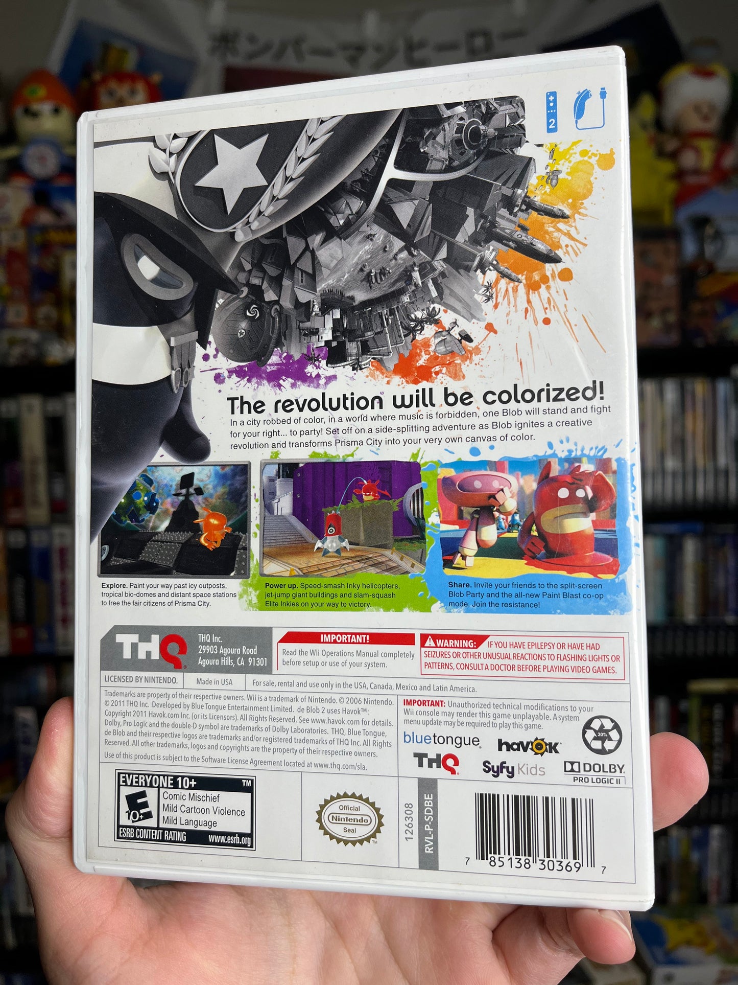 De Blob 2 Wii CIB