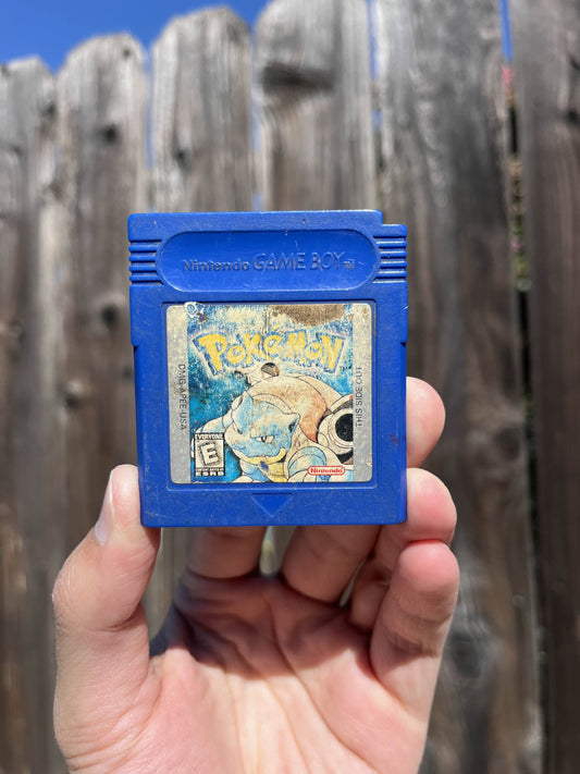 Pokemon Blue GameBoy Authentic