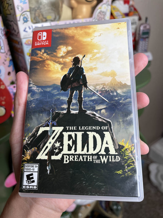 Zelda Breath of the Wild Switch CIB Clean