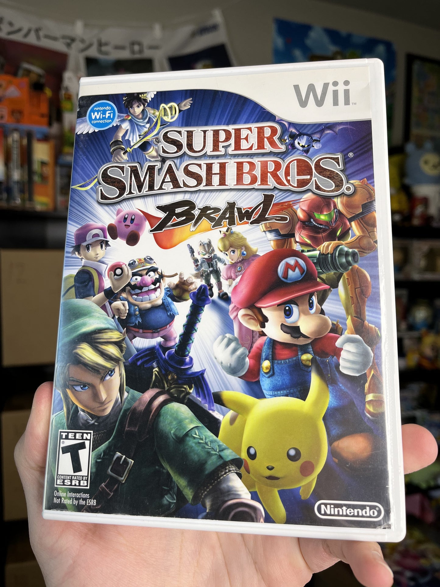 Super Smash Bros. Brawl Wii CIB Clean