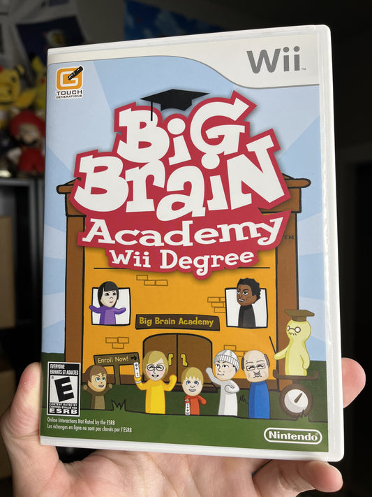 Big Brain Academy Wii CIB