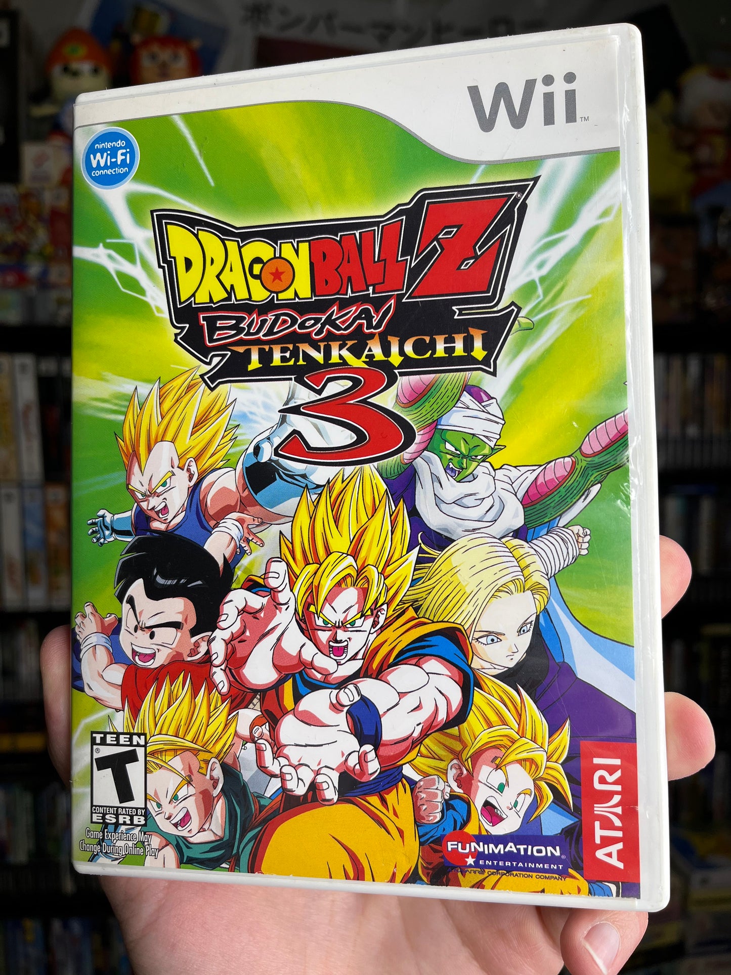 Dragonball Z Budokai Tenkaichi 3 Wii CIB