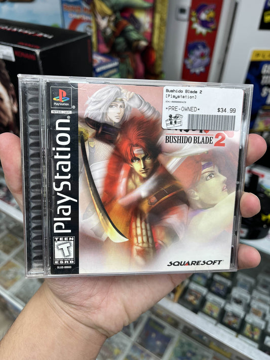 Bushido Blade 2 PS1 Complete Clean!