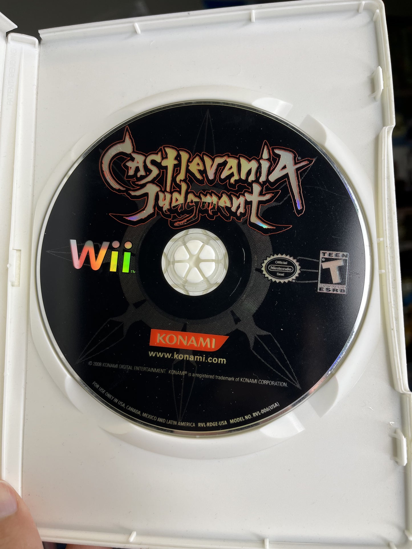 Castlevania Judgment Wii Boxed