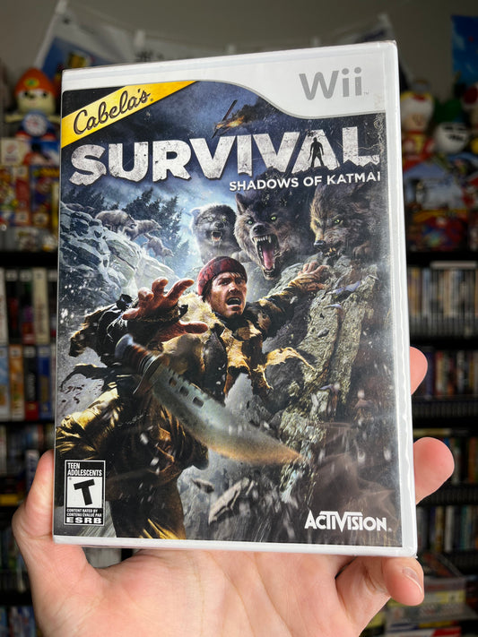 Cabella's Survival Shadows of Katmai Wii SEALED