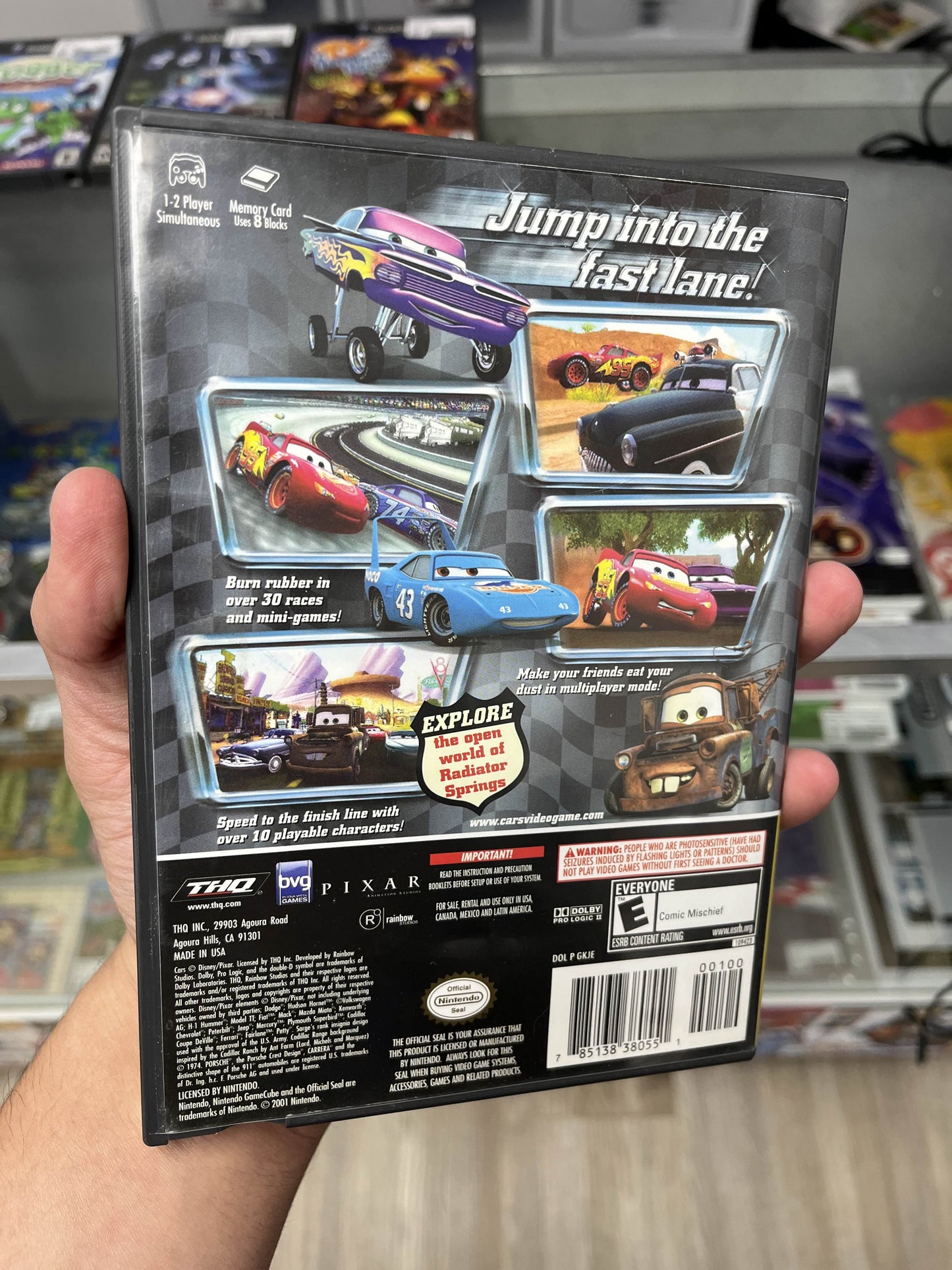 Cars GameCube Complete