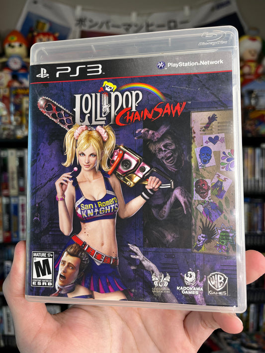 Lollipop Chainsaw PS3 CIB