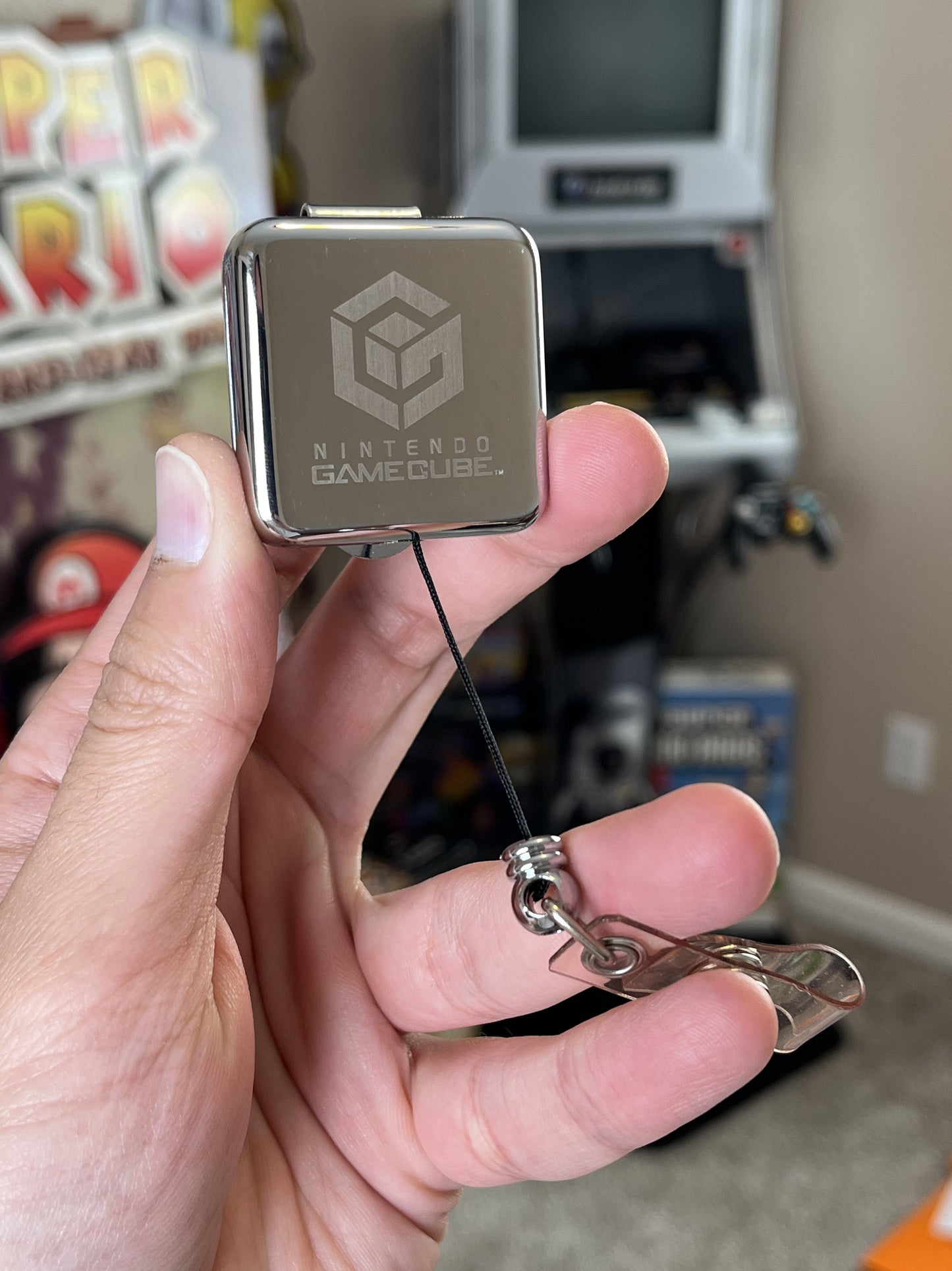 GameCube Metal Promo Belt Clip