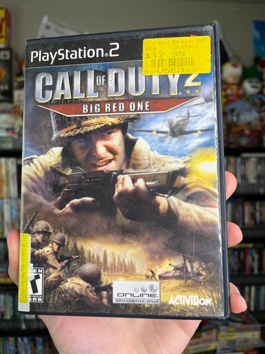 Call of Duty 2 Big Red One PS2 CIB