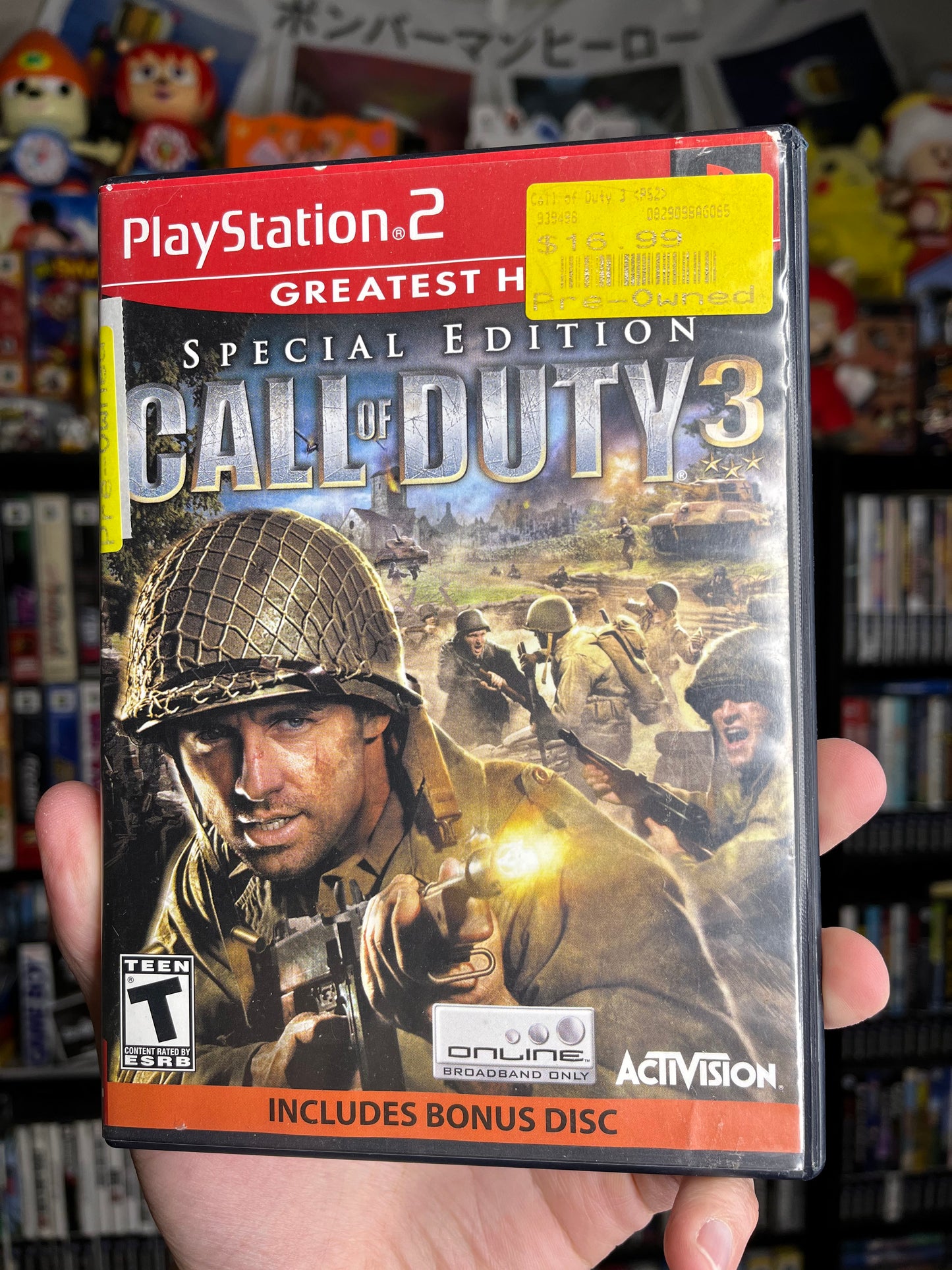 Call of Duty 3 PS2 CIB