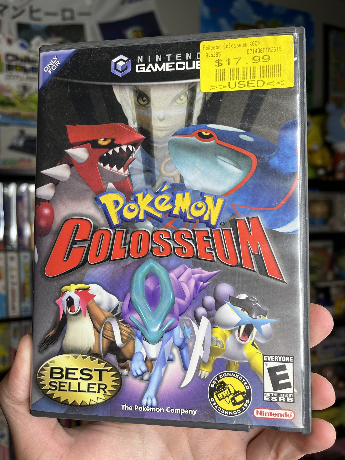 Pokemon Colosseum GameCube Boxed Authentic