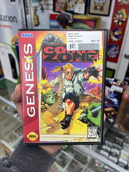 Comix Zone Sega Genesis