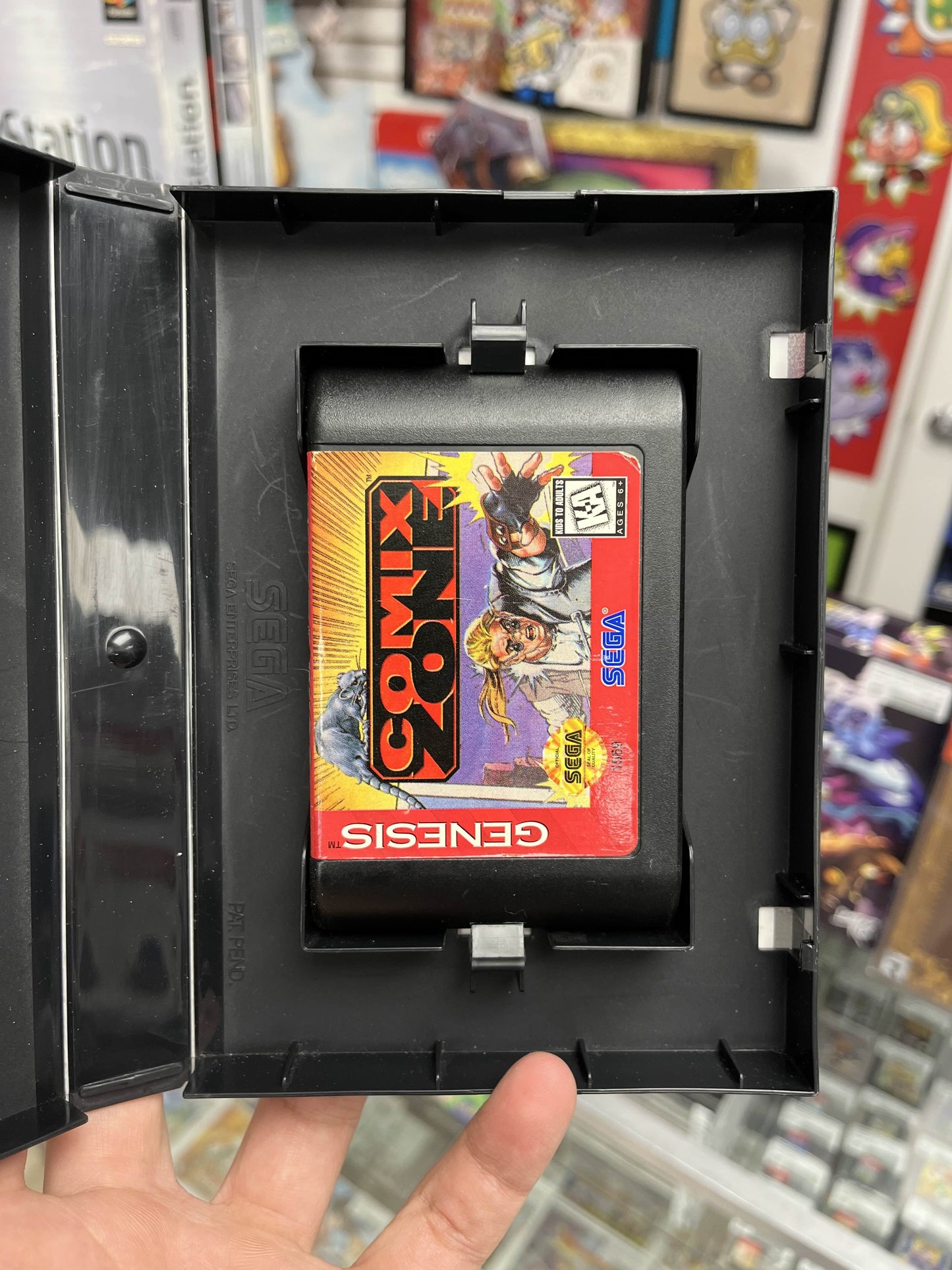 Comix Zone Sega Genesis