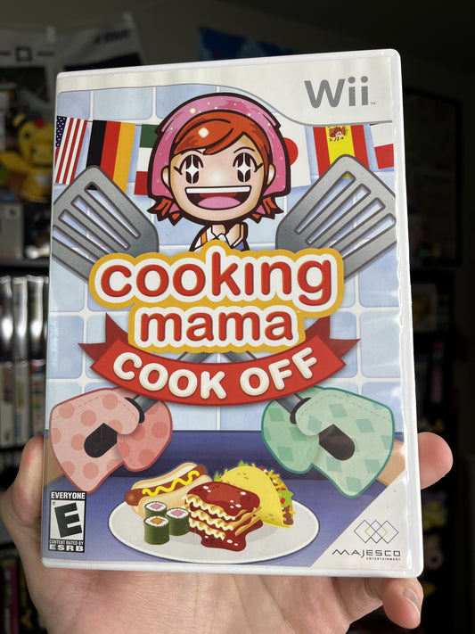 Cooking Mama Cook Off Wii CIB Clean