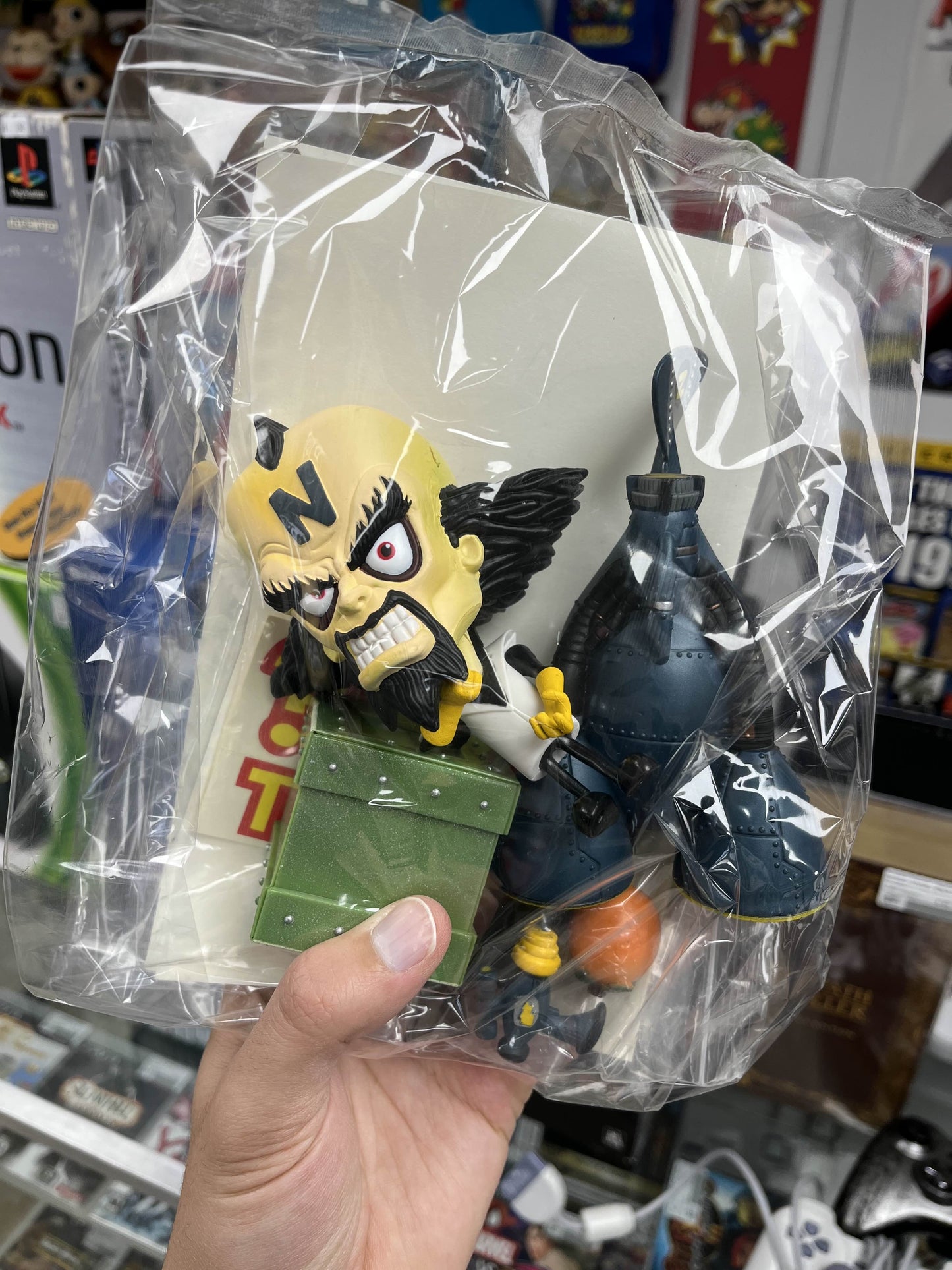 Crash Bandicoot PS1 Cortex Figure RARE