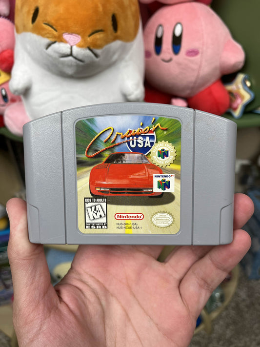 Cruisn' USA N64 Authentic Clean