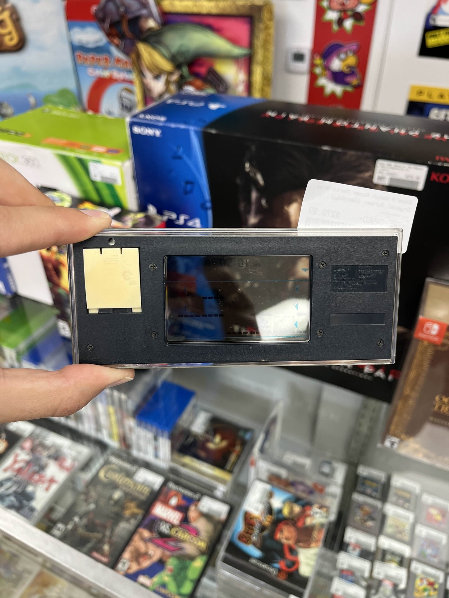 RARE Crystal Super Mario Bros. Game & Watch