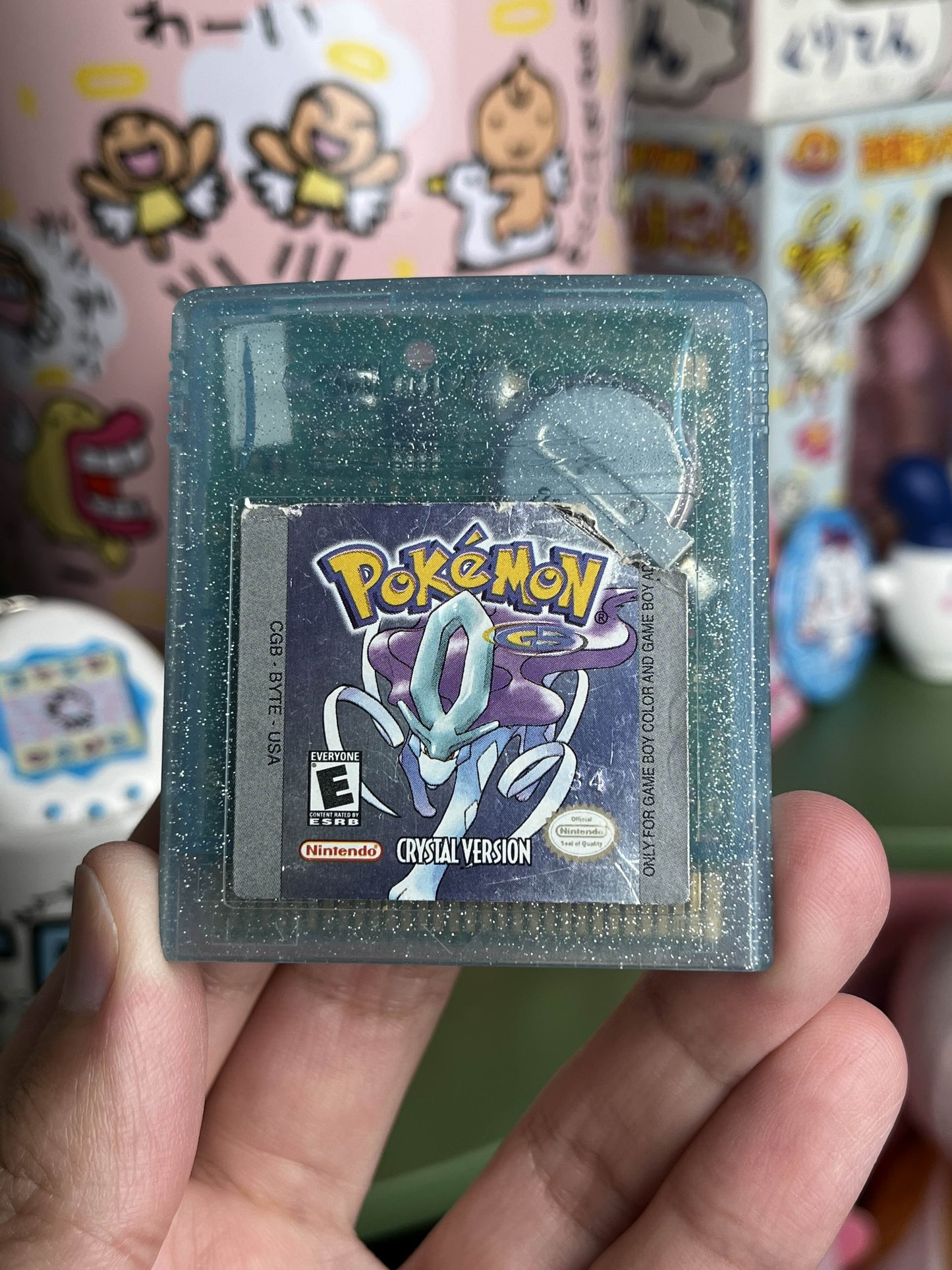 Pokemon Crystal GameBoy Color Authentic Cart