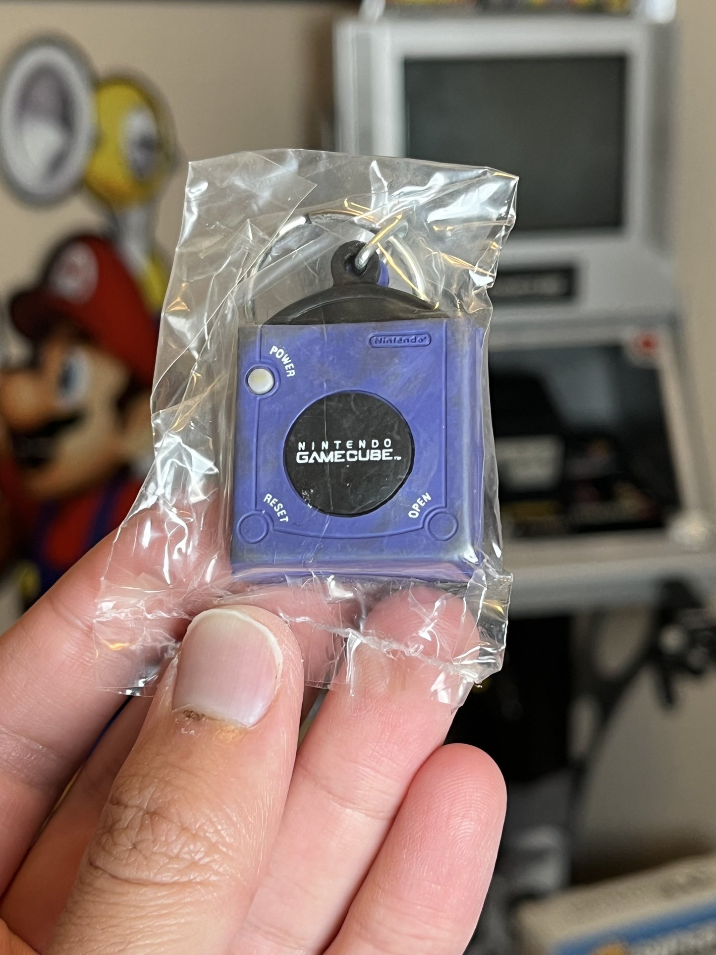 Mini GameCube Keychain NEW