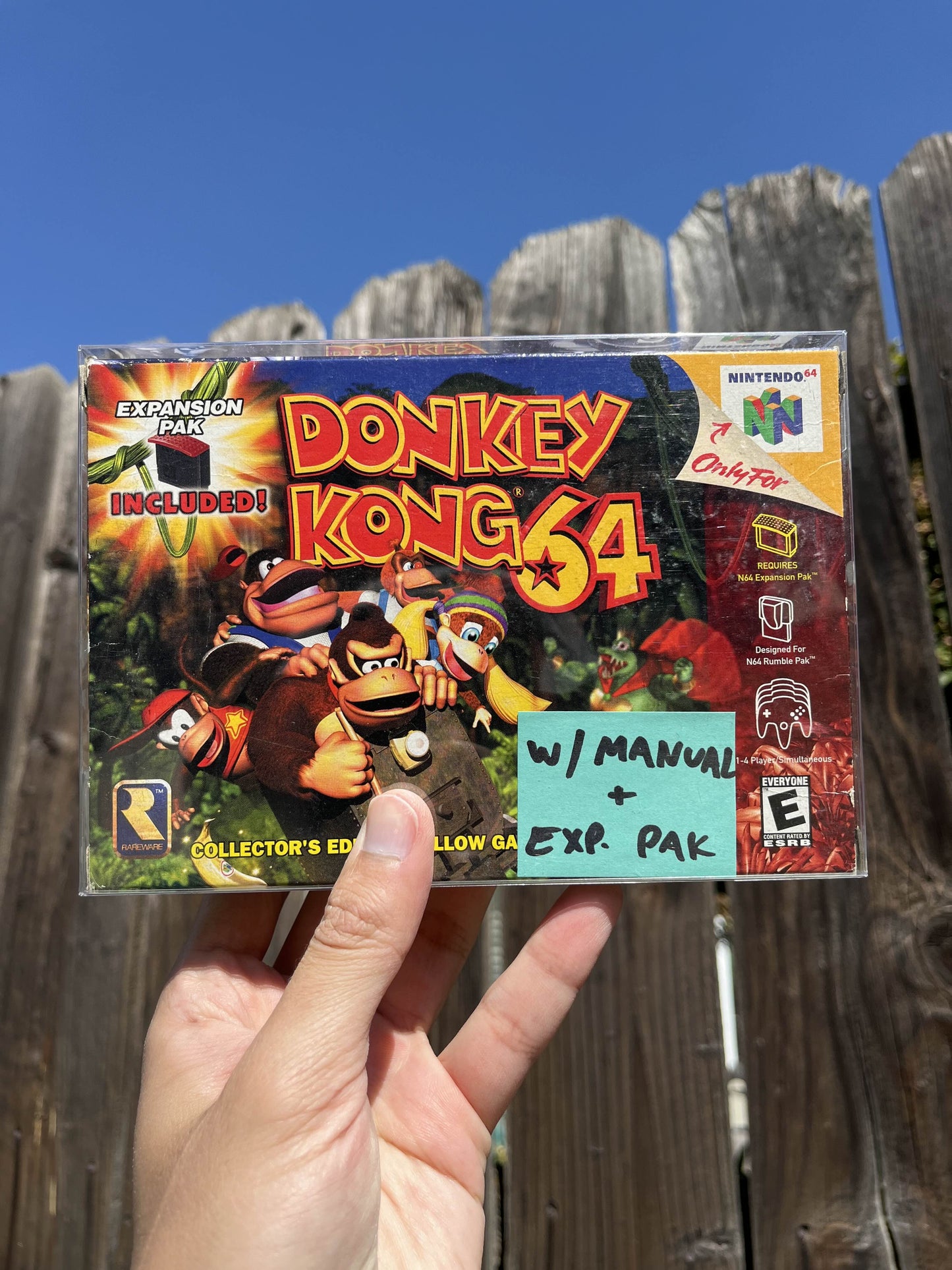 Donkey Kong 64 CIB Clean W/ Expansion Pak