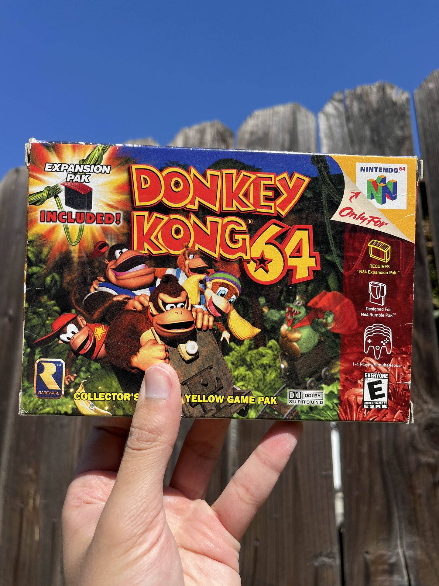 Donkey Kong 64 CIB Clean W/ Expansion Pak