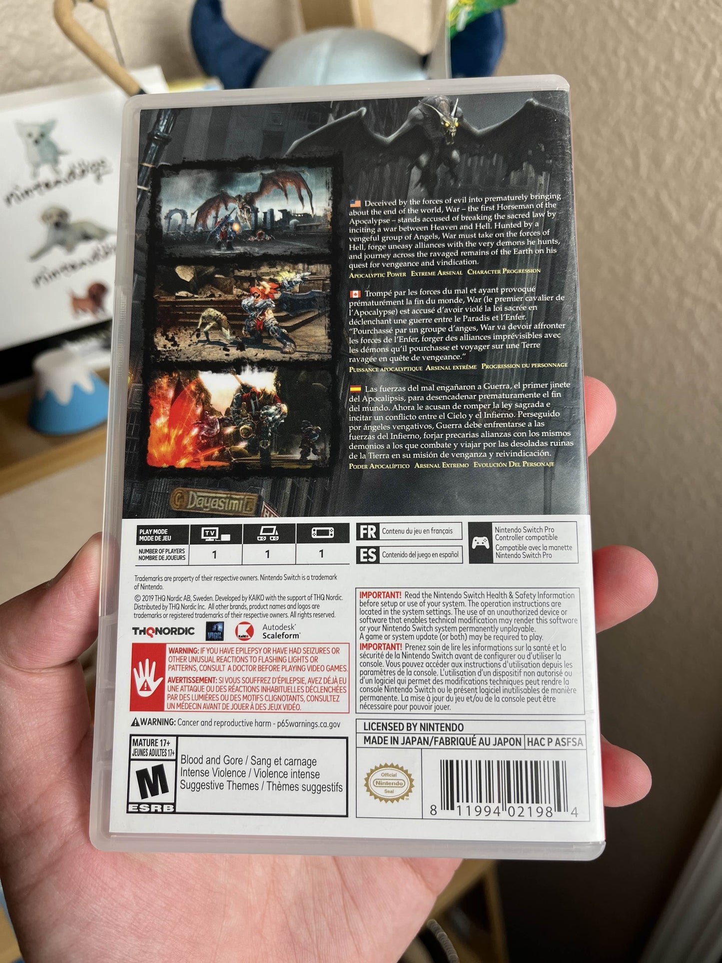 Darksiders Switch CIB