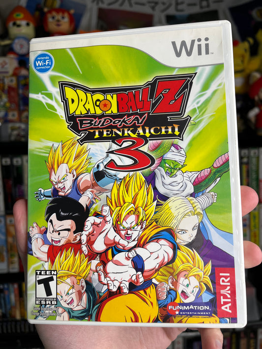 Dragonball Z Budokai Tenkaichi 3 Wii CIB