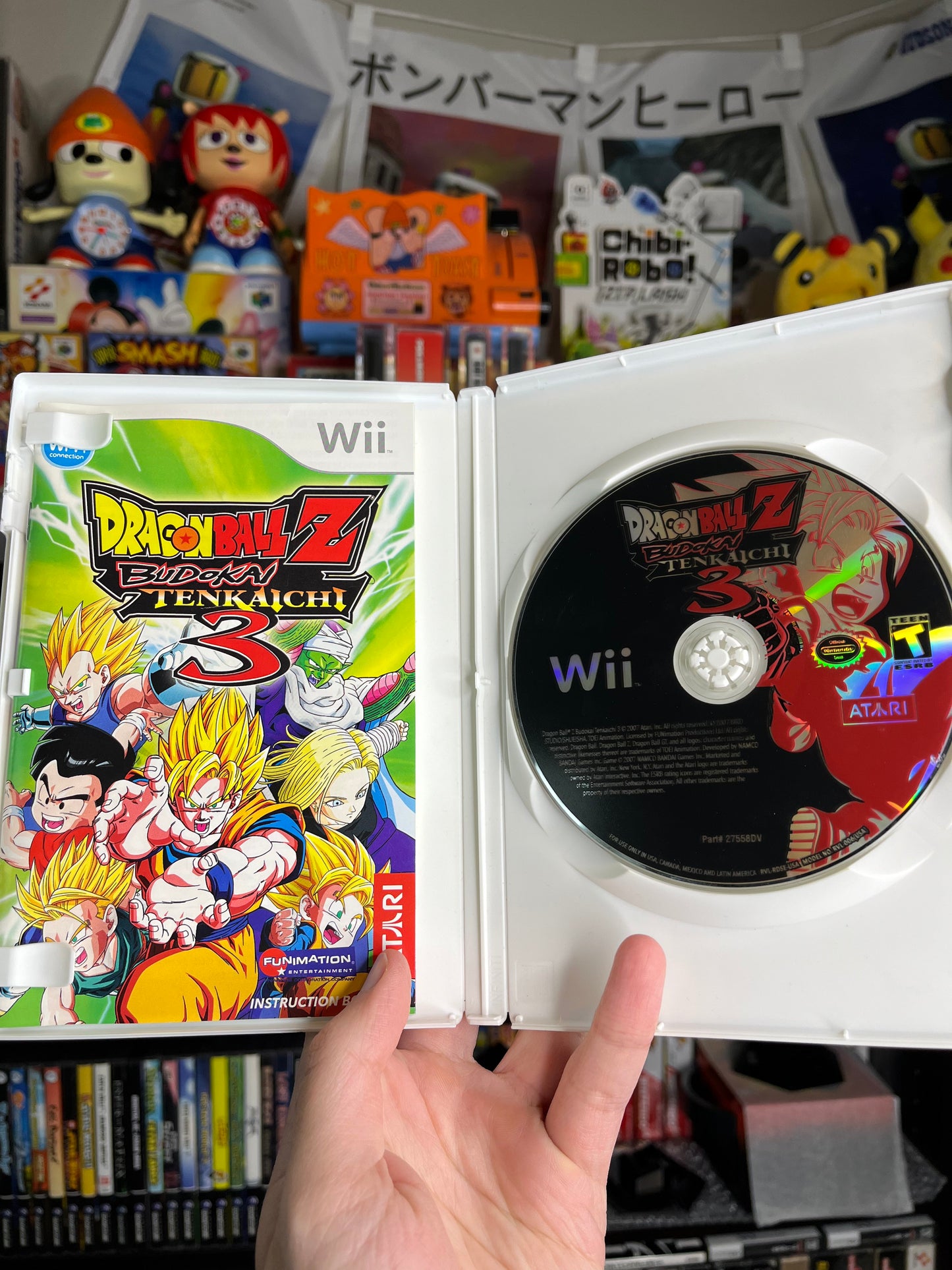 Dragonball Z Budokai Tenkaichi 3 Wii CIB