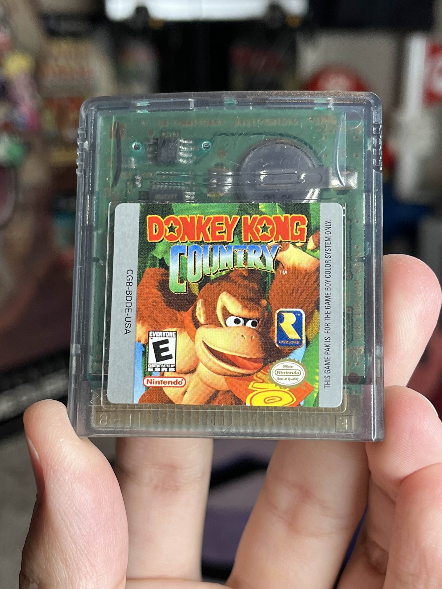 Donkey Kong Country GameBoy Color Clean