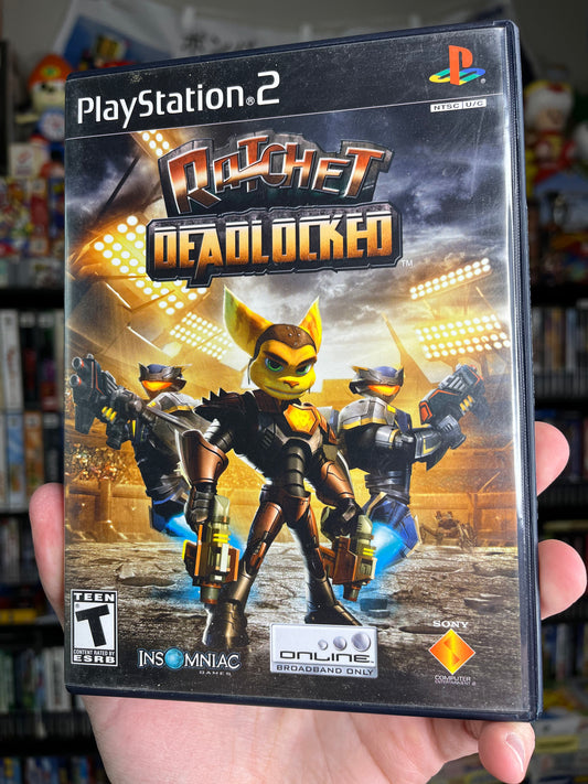 Ratchet Deadlocked PS2 CIB Clean