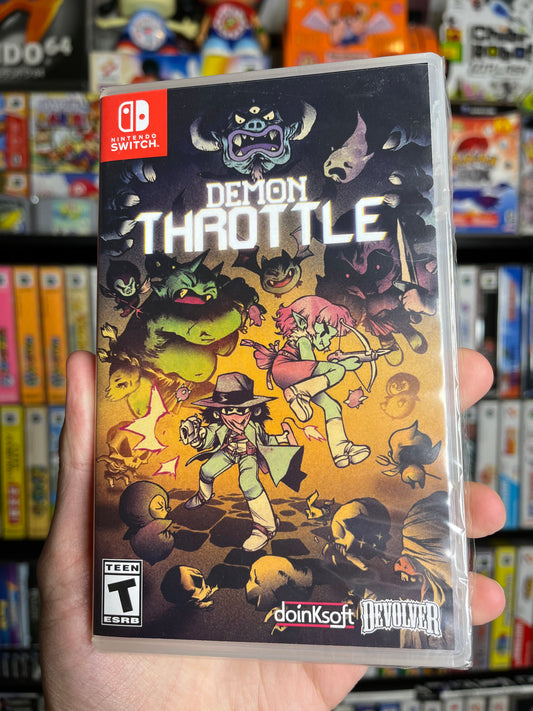 Demon Throttle Nintendo Switch Sealed