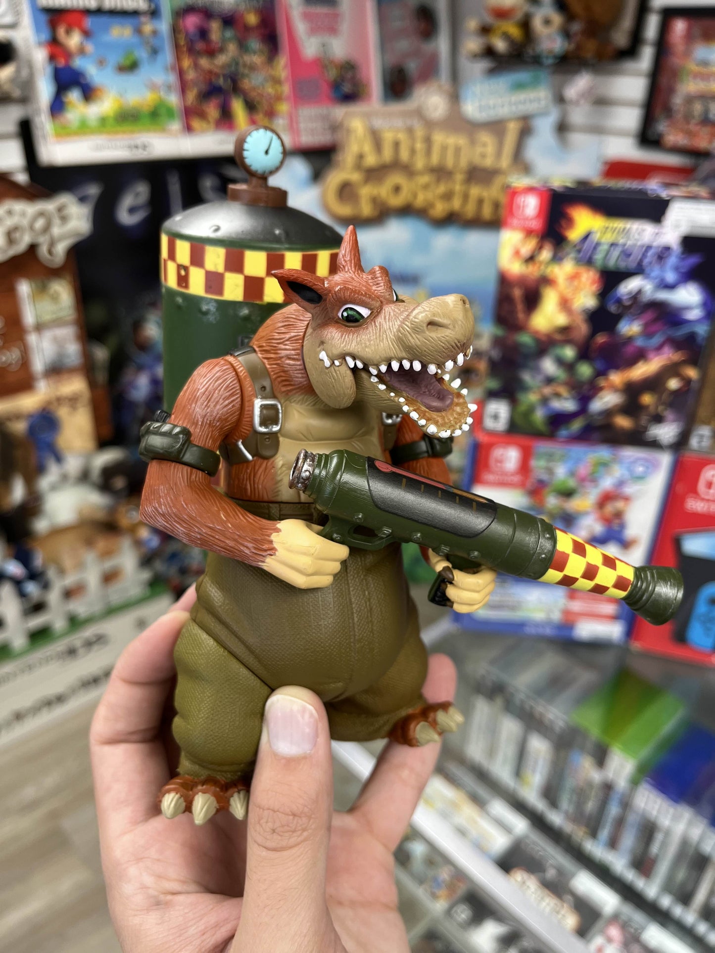 Dingodile Crash Bandicoot Figure