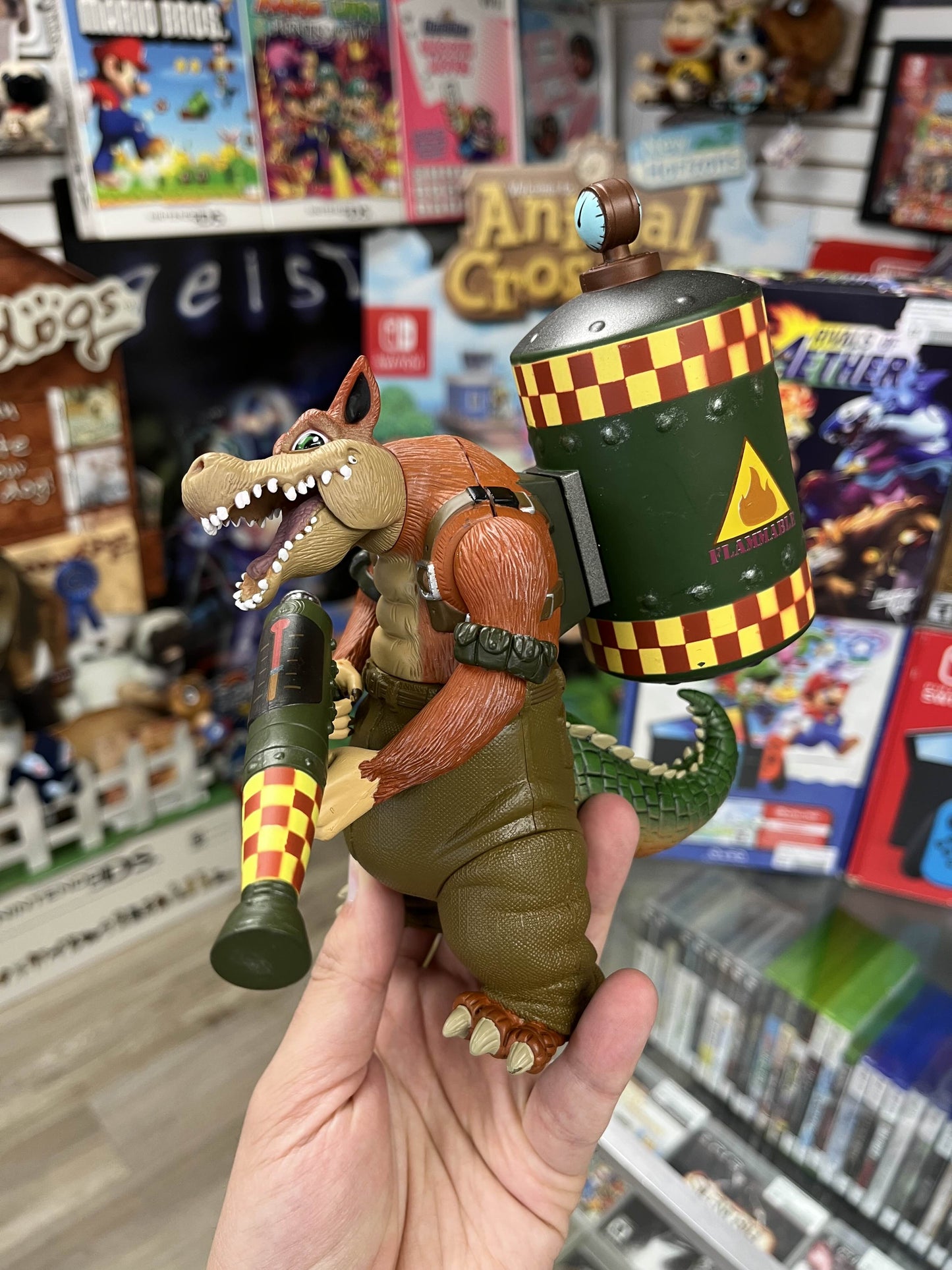 Dingodile Crash Bandicoot Figure