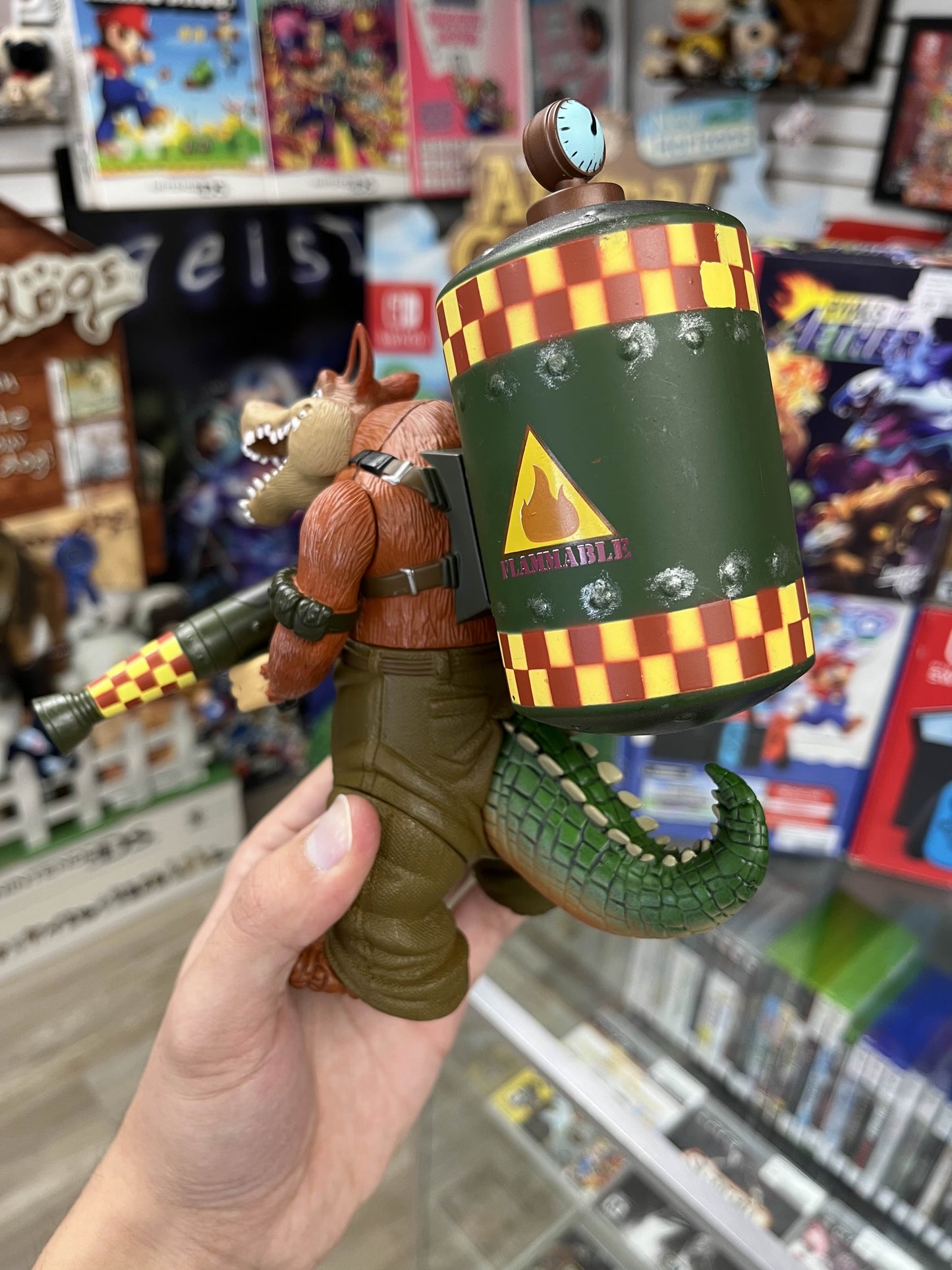 Dingodile Crash Bandicoot Figure