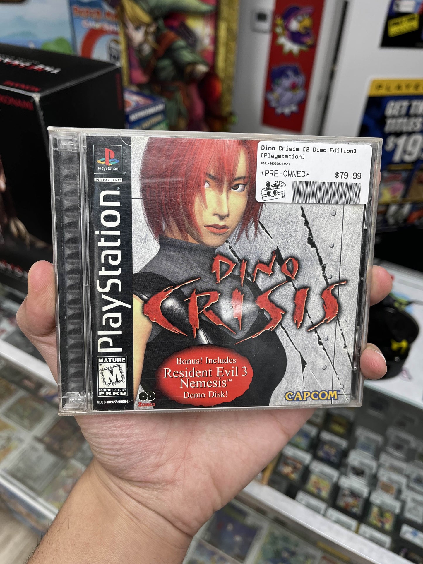 Dino Crisis PS1 Complete Clean!