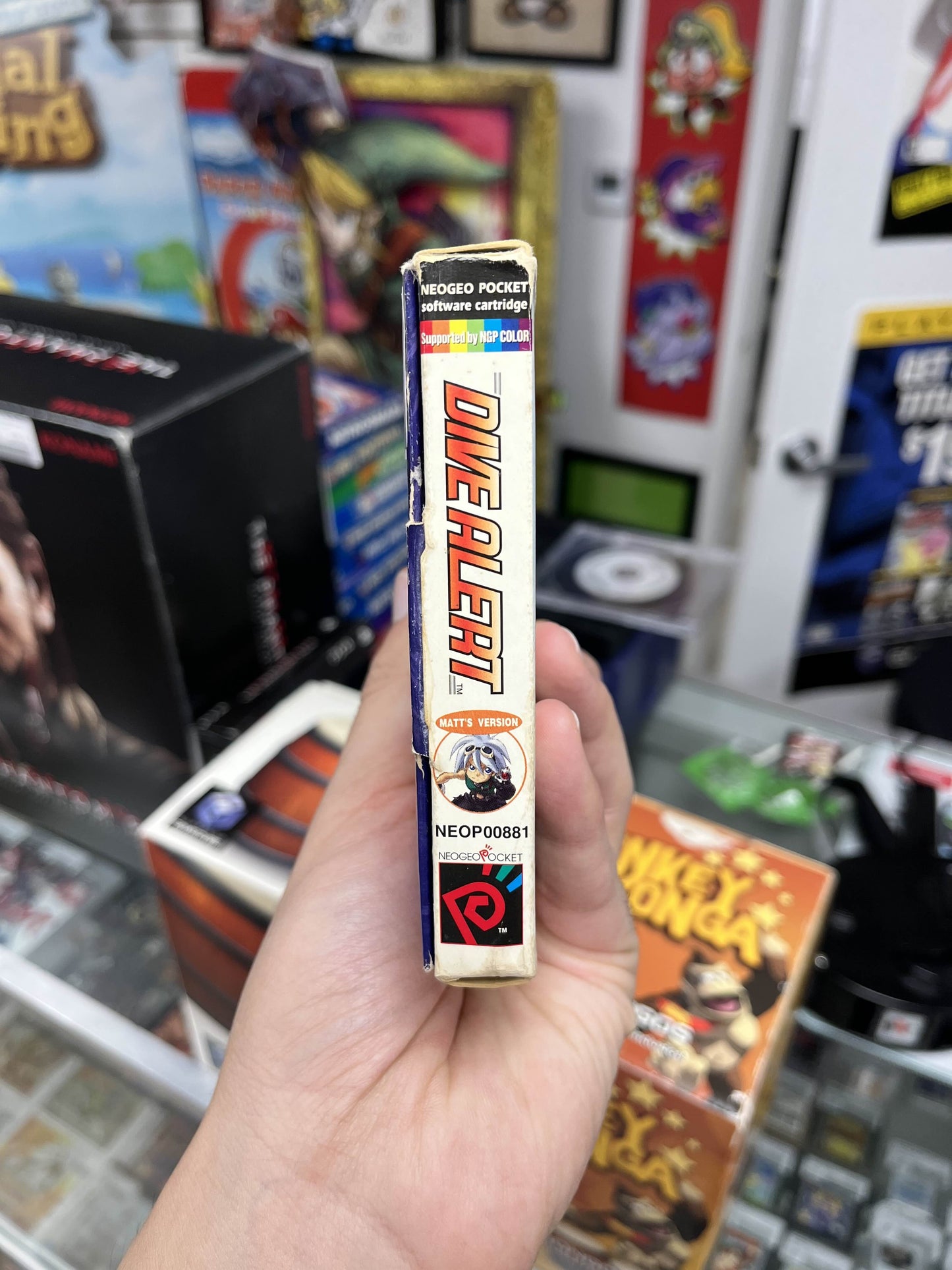 Dive Alert Matt's Version Neo Geo Pocket Color Complete RARE