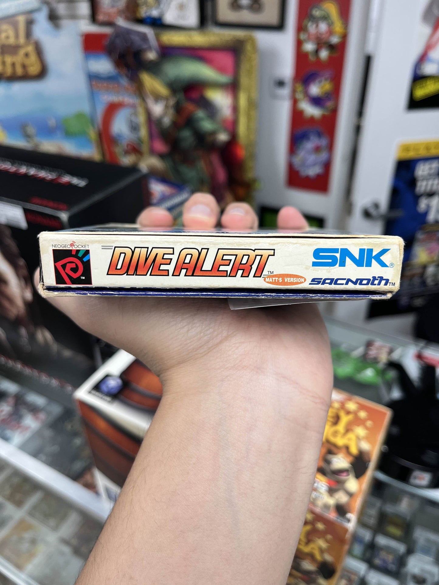 Dive Alert Matt's Version Neo Geo Pocket Color Complete RARE