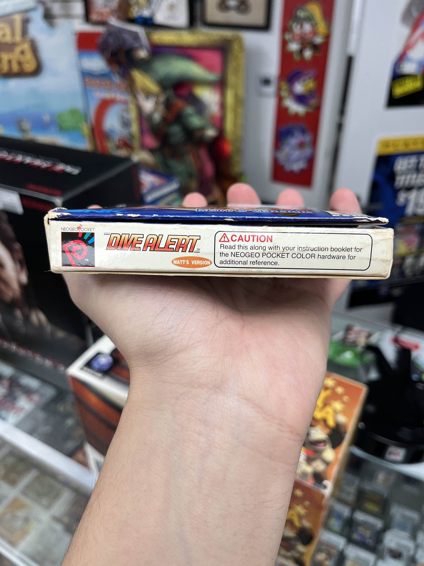 Dive Alert Matt's Version Neo Geo Pocket Color Complete RARE