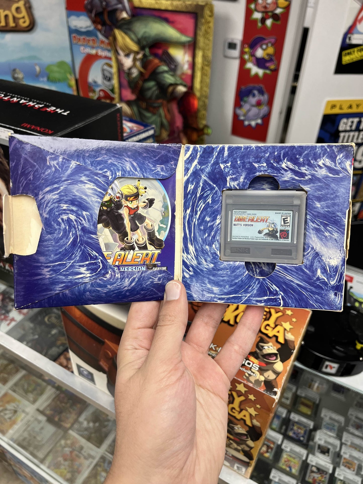 Dive Alert Matt's Version Neo Geo Pocket Color Complete RARE