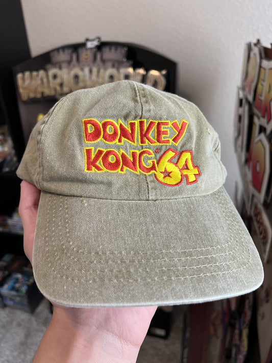 Donkey Kong 64 Promo Hat RARE