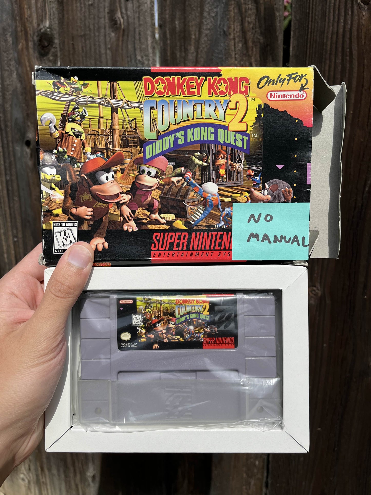 Donkey Kong Country SNES Boxed