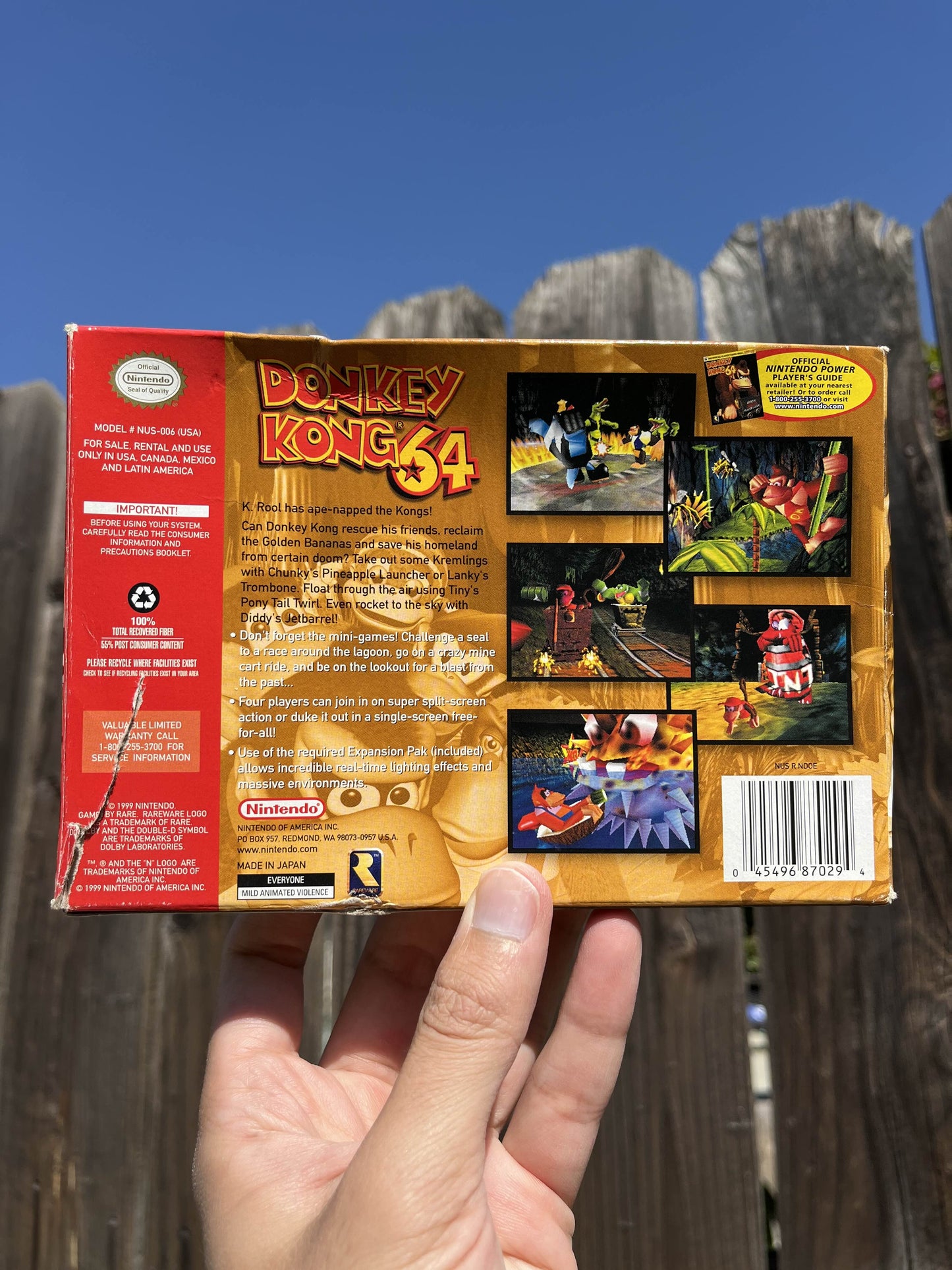 Donkey Kong 64 Boxed